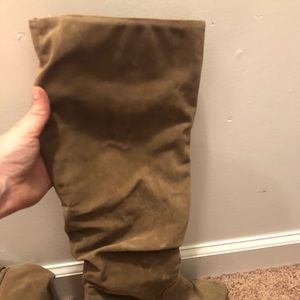 Carmel knee high boots.